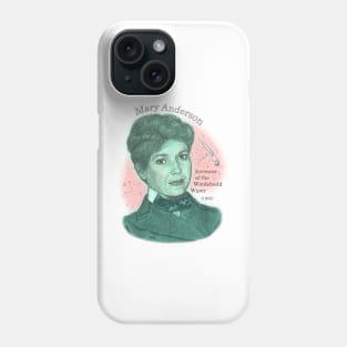 Mary Anderson, Inventor of the Windshield Wiper Phone Case