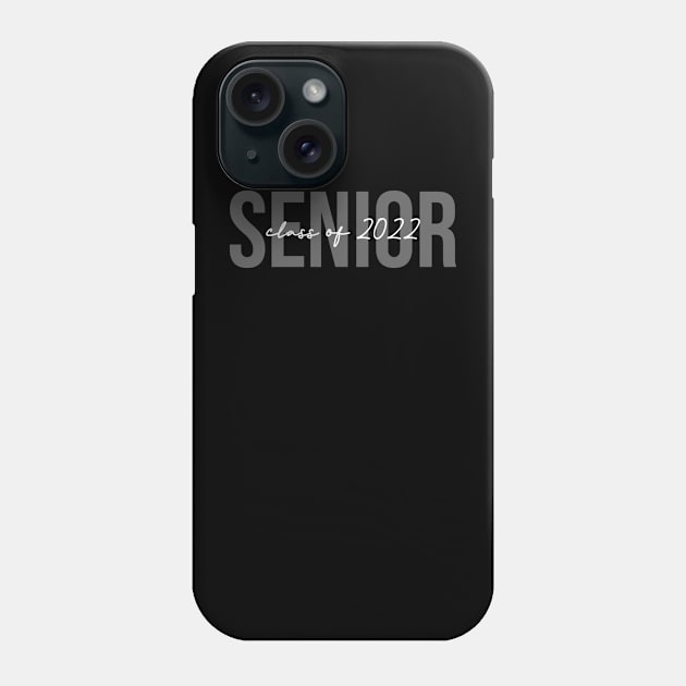 senior 2022 Phone Case by hananeshopping