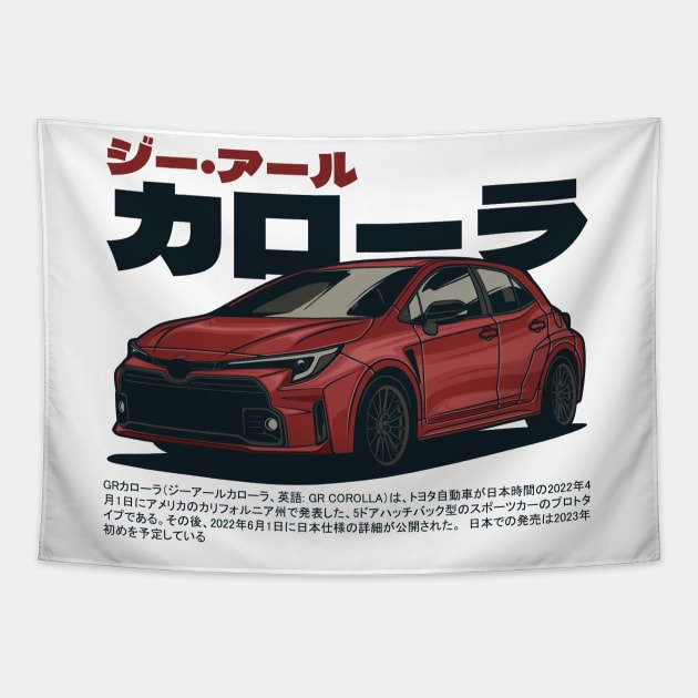 Toyota GR Corolla Tapestry by idrdesign
