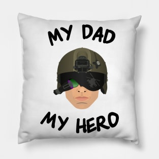 Gun Pilot - My Dad My Hero Pillow