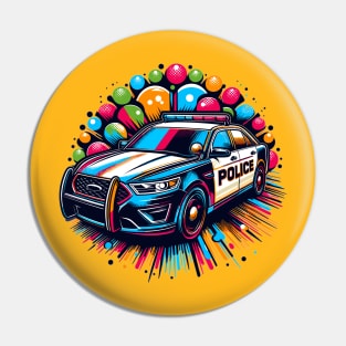 Police car Pin