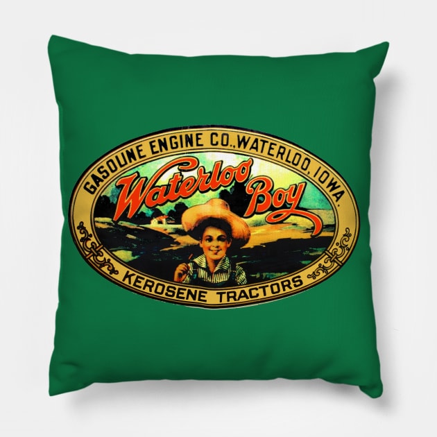 Waterloo Boy Pillow by Midcenturydave