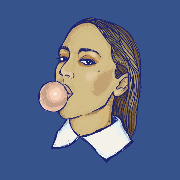 Girl with bubble by Already Original