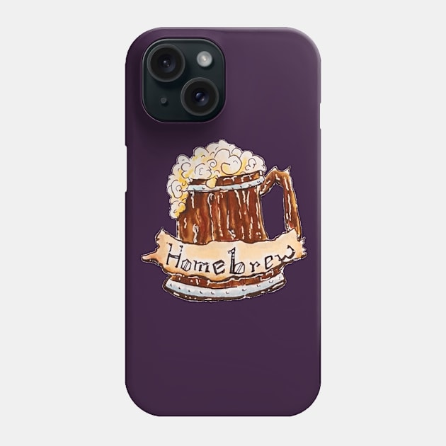 Homebrewed Tankard Phone Case by SpiceandRose