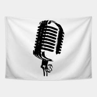 hip hop microphone Tapestry