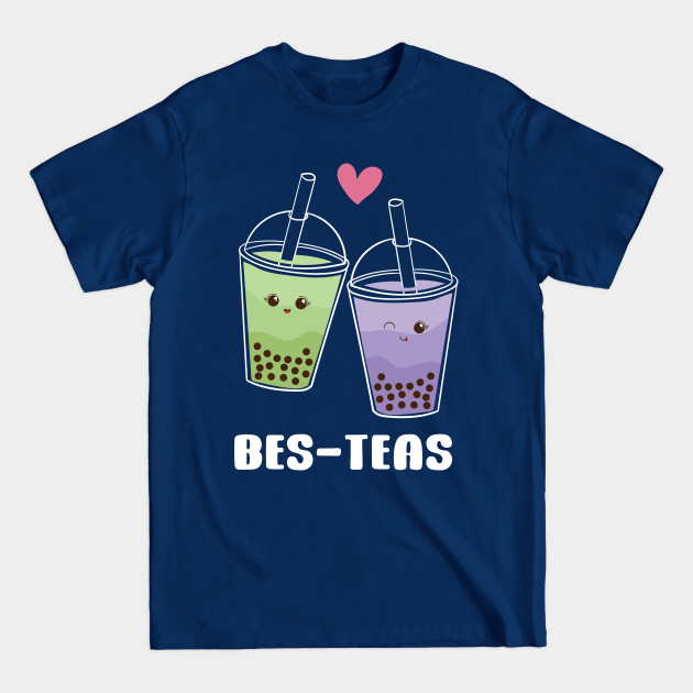 Bes-Teas Bubble Tea Besties Design Gift Idea - Bubble Tea - T-Shirt