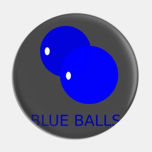 Blue Balls Pin