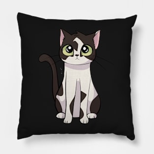 Tuxedo cat Pillow