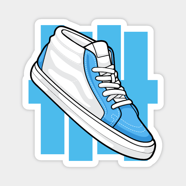 Bonnie Blue Sneaker Magnet by milatees