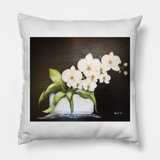 orchid Pillow by wernerszendi