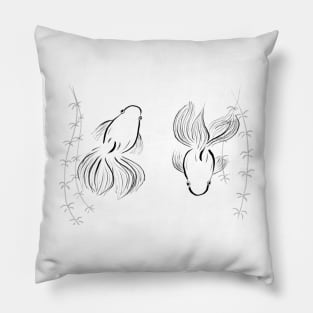 Japanese Goldfish Pillow