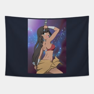 Pick Up Girls in a Dungeon Tapestry