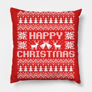 Happy Christmas sweater Pillow