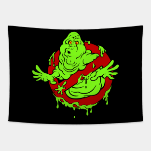 Slimer ghost 2D Tapestry