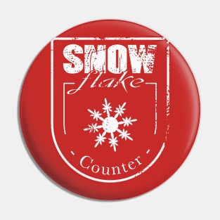 Snowflake counter Pin
