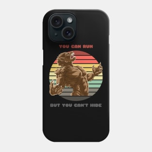 Sunset Werewolf / You Can Run But You Can't Hide Phone Case