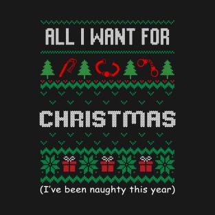 bdsm all i want for christmas T-Shirt