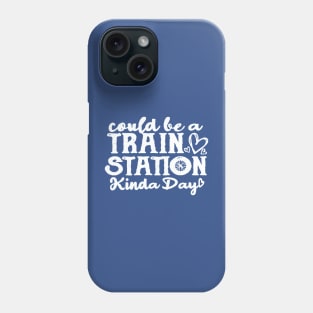 Could be a train station kinda day  1 Phone Case