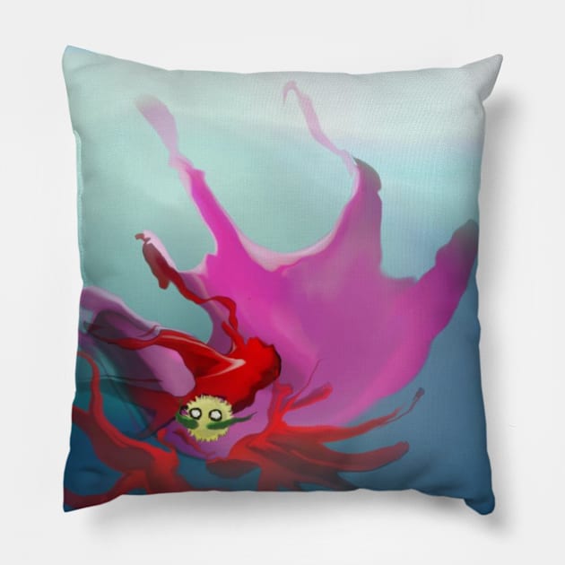 murder in the sea Pillow by Kay beany