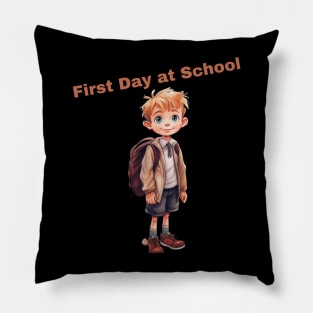 Back to School Gifts. First Day at School Pillow