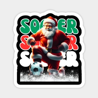 Soccer Christmas Tree Xmas Player Boys Girls Men Women Magnet