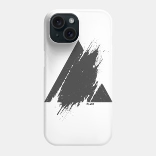 PLACE Splashed Triangle Phone Case