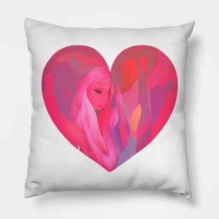 Anime Heart (Valentines Special) Pillow