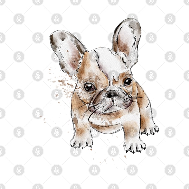 french bulldog dog by HJstudioDesigns