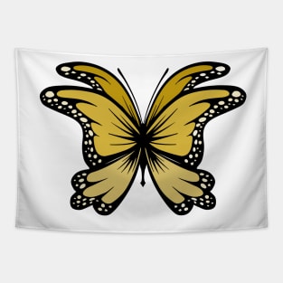 yellow Butterfly Tapestry