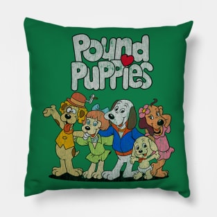 Vintage Pound Puppies Pillow