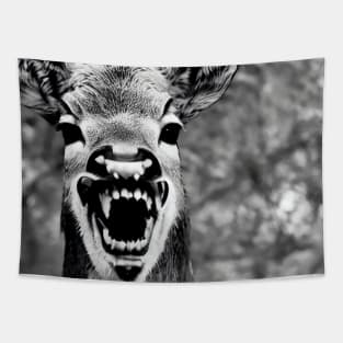 Creepy deer Tapestry