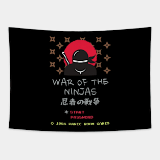 War Of The Ninjas Tapestry