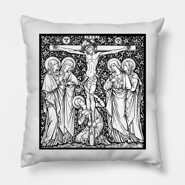 Good Friday 02 Pillow by DeoGratias