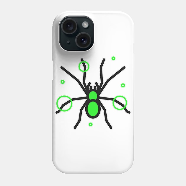 Poison Ivy Spider Phone Case by gerta23