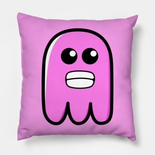 Pink Teeth Monster Pillow