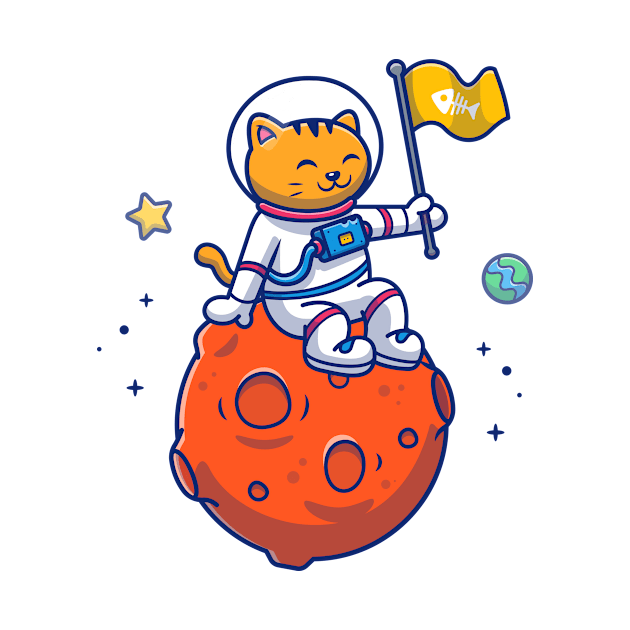 Astronaut Cat by Catalyst Labs