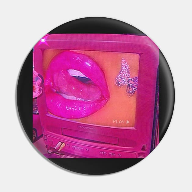 Glossy pink lips Pin by PrettyPlush