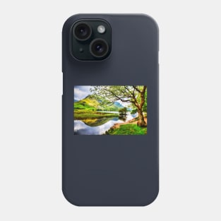 Lake District Mountain Reflection Phone Case