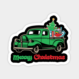 Merry bookmas Magnet