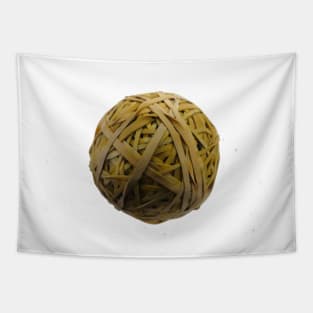 Rubber Band Ball bywhacky Tapestry