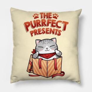 The Purrfect Presents Pillow