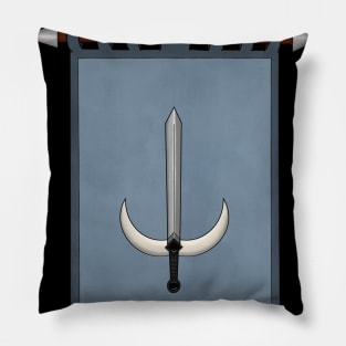 Grey Swords Pillow