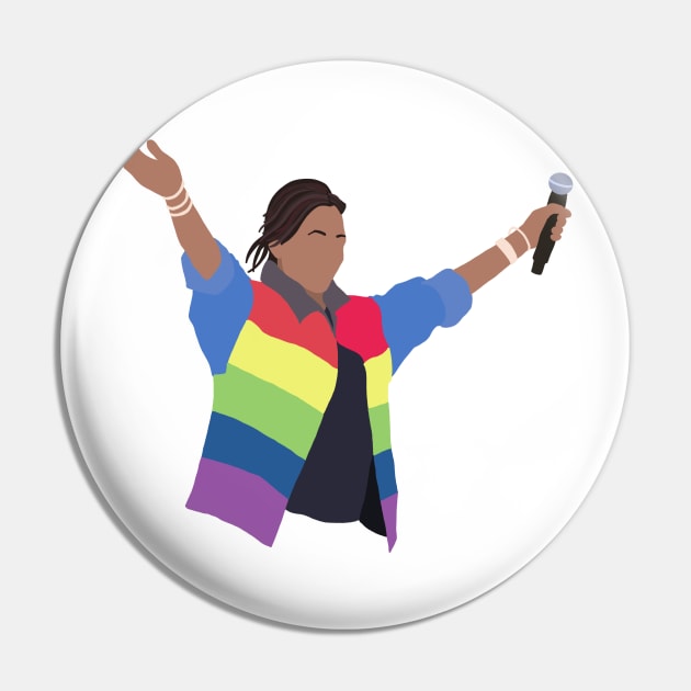 Auntie Kamala Pin by TeeOurGuest