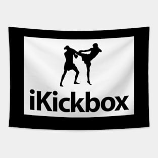 I kick Box Tapestry