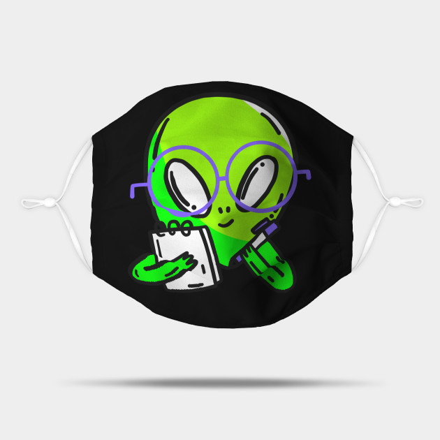 Confident Alien Space Alien Funny Alien Space Men - Cartoon Alien - Mask | TeePublic Confident Alien Space Alien Funny Alien Space Men - Cartoon Alien - Mask | TeePublic