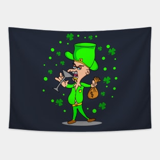 Happy st Patrick's day funny design gift Tapestry