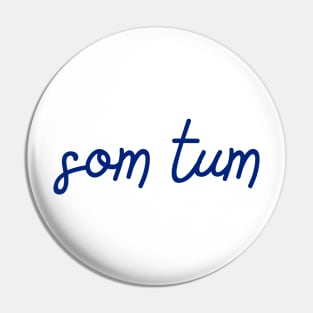 som tum - Thai blue - Flag color Pin