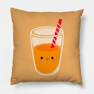 Cute Breakfast Friend - Orange Juice Pillow