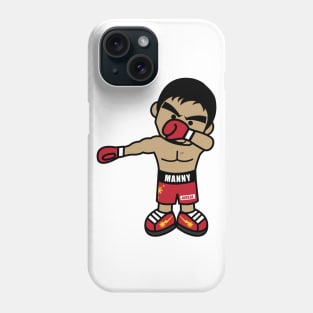 Dabbing Cartoon Manny Pacquiao By AiReal Apparel Phone Case