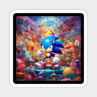 THE WORLD OF SONIC Magnet